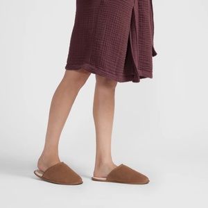Suede Slippers